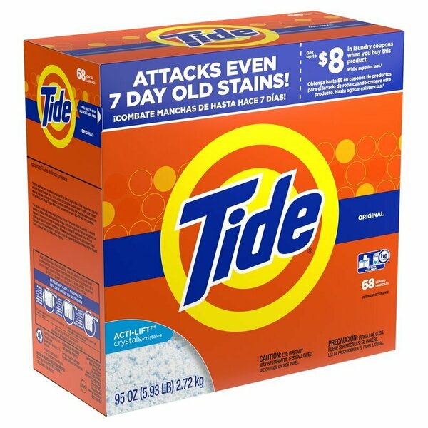 P&G Health & Beauty TIDE DETERGENT PWD 95OZ 80723109